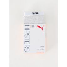 PUMA - Culotte gris en coton - Femme - Taille 34 - Modz