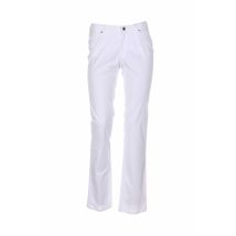 EUGEN KLEIN - Pantalon slim blanc en coton pour femme - Taille 38 - Modz