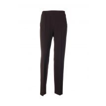 QUATTRO - Pantalon droit marron en polyester pour femme - Taille 38 - Modz