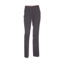 QUATTRO - Pantalon droit gris en polyester pour femme - Taille 38 - Modz