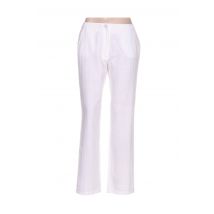 QUATTRO - Pantalon 7/8 blanc en polyester pour femme - Taille 38 - Modz