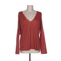REDSOUL - T-shirt marron en viscose pour femme - Taille 36 - Modz
