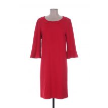 BRANDTEX - Robe mi-longue rouge en viscose pour femme - Taille 36 - Modz