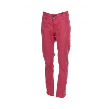 DDP - Pantalon 7/8 rouge en coton pour femme - Taille W25 - Modz