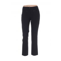 MENSI COLLEZIONE - Pantalon droit noir en polyester pour femme - Taille 38 - Modz