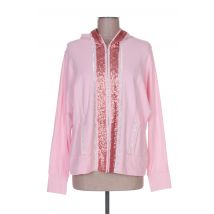 POUPÉE DE SOIE - Veste casual rose en coton pour femme - Taille 36 - Modz