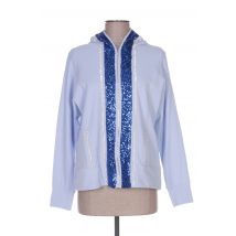 POUPÉE DE SOIE - Veste casual bleu en coton pour femme - Taille 36 - Modz