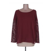 POUPÉE DE SOIE - Sweat-shirt rouge en coton pour femme - Taille 36 - Modz