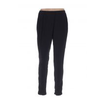 ARELINE - Pantalon droit noir en nylon pour femme - Taille 36 - Modz