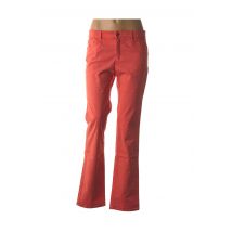 COUTURIST - Pantalon droit orange en coton pour femme - Taille W26 - Modz