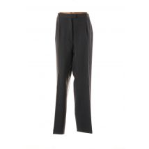 QUATTRO PANTALONS FEMME DE COULEUR GRIS - Grande Taille