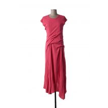 SIES MARJAN - Robe mi-longue rose en viscose pour femme - Taille 34 - Modz