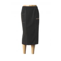 KARTING - Jupe mi-longue noir en polyester pour femme - Taille 40 - Modz