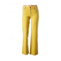 MAISON 123 - Jeans bootcut jaune en coton pour femme - Taille W28 L32 - Modz