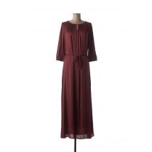 MAISON 123 - Robe mi-longue rouge en polyester pour femme - Taille 36 - Modz