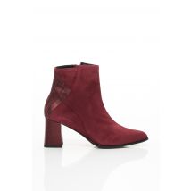 ELIZABETH STUART - Bottines/Boots rouge en cuir pour femme - Taille 36 - Modz