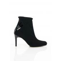 ELIZABETH STUART - Bottines/Boots noir en cuir pour femme - Taille 37 1/2 - Modz