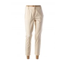 MARELLA - Pantalon 7/8 beige en coton pour femme - Taille 36 - Modz