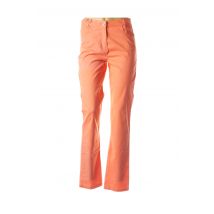 THALASSA - Pantalon slim orange en coton pour femme - Taille 36 - Modz