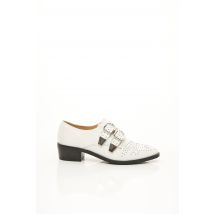 BRONX - Mocassins blanc en cuir pour femme - Taille 36 - Modz