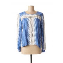 VALERIE KHALFON - Blouse bleu en viscose pour femme - Taille 38 - Modz