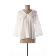 LE BOUDOIR D'EDOUARD - Blouse blanc en coton pour femme - Taille 36 - Modz