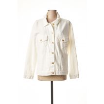 LA PETITE FRANCAISE - Veste casual blanc en coton pour femme - Taille 36 - Modz