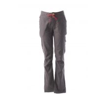 MILLET - Pantalon droit gris en autre matiere pour femme - Taille 32 - Modz