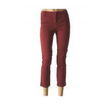 MANILA GRACE - Pantalon 7/8 marron en coton pour femme - Taille 36 - Modz