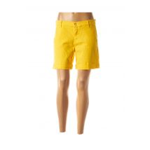 HAPPY - Short jaune en coton pour femme - Taille W23 - Modz
