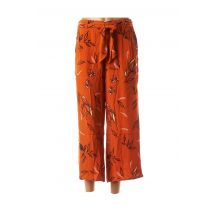 LOLA ESPELETA - Pantacourt orange en viscose pour femme - Taille 36 - Modz