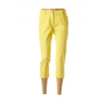 WEINBERG - Pantacourt jaune en coton pour femme - Taille 38 - Modz