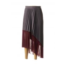 DIXIE - Jupe longue gris en polyester pour femme - Taille 38 - Modz