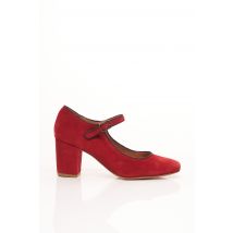 SESSUN - Escarpins rouge en cuir pour femme - Taille 37 - Modz