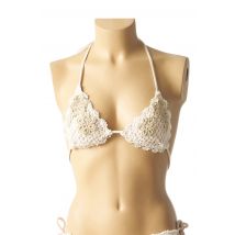 PAIN DE SUCRE - Haut de maillot de bain beige en polyester pour femme - Taille 85B - Modz