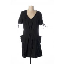 GLAMZ - Robe mi-longue noir en polyester pour femme - Taille 38 - Modz