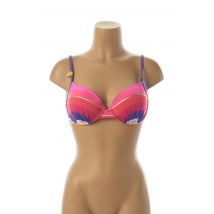 CHERRY BEACH - Haut de maillot de bain rose en polyamide pour femme - Taille 90B - Modz