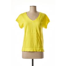 CKS - T-shirt jaune en coton pour femme - Taille 40 - Modz