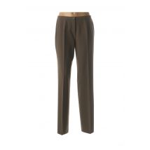 BASLER - Pantalon droit vert en polyester pour femme - Taille 40 - Modz