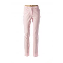FABER - Pantalon slim rose en coton pour femme - Taille 38 - Modz