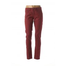 CREAM - Jeans coupe droite rouge en coton pour femme - Taille W29 - Modz