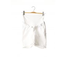 LOVE2WAIT - Short / Bermuda maternité blanc en coton pour femme - Taille W30 - Modz