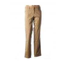 COUTURIST - Pantalon droit beige en coton pour femme - Taille W30 - Modz