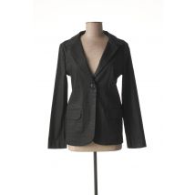 KANOPE - Blazer noir en coton pour femme - Taille 42 - Modz