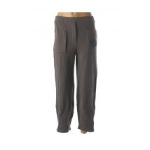 RHUM RAISIN - Pantalon droit gris en coton pour femme - Taille 38 - Modz