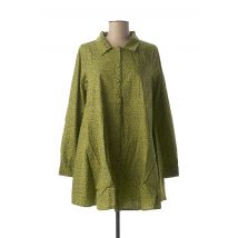 RHUM RAISIN - Chemisier vert en coton pour femme - Taille 38 - Modz