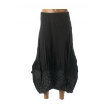 RHUM RAISIN - Jupe longue noir en coton pour femme - Taille 38 - Modz
