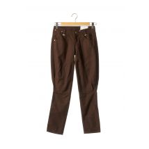 DDP - Pantalon droit marron en coton pour femme - Taille W27 - Modz