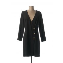 EMA BLUE'S - Robe mi-longue noir en polyester pour femme - Taille 36 - Modz