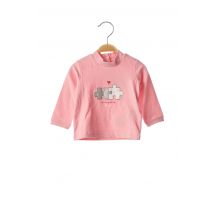 CHICCO - T-shirt rose en coton pour fille - Taille 6 M - Modz
